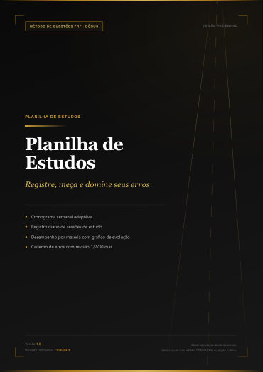 Planilha de Estudos